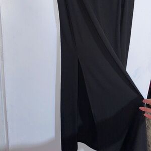 Long Skirt with Slit